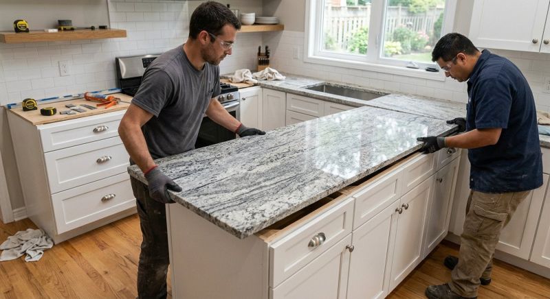 Granite Installation in Sonoma County, CA