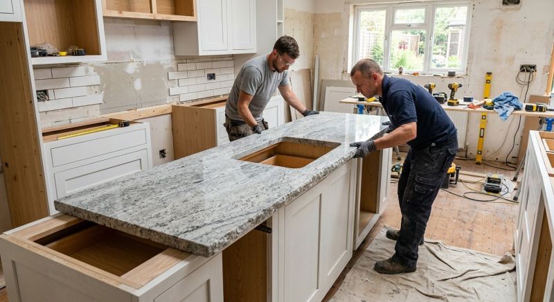 Granite Countertop Installation in Roseville, CA
