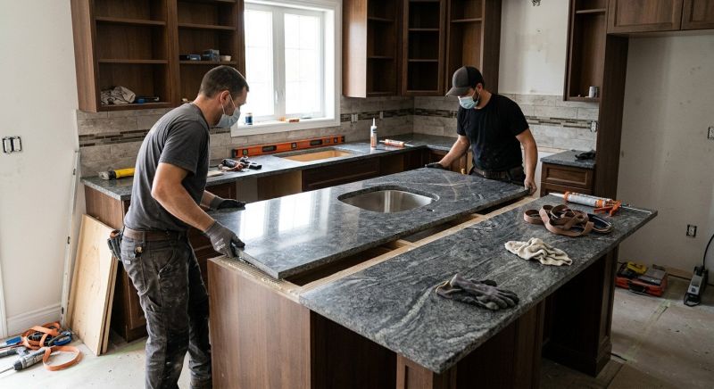 Kitchen Countertop Installation in Lake County, IL